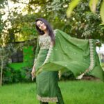Kaavya Arivumani Instagram - Greentastic🌿🍀 @vredevogel ✨ @sathyaphotography3 ✨✨ #kaavya#kaavyaarivumani #insta