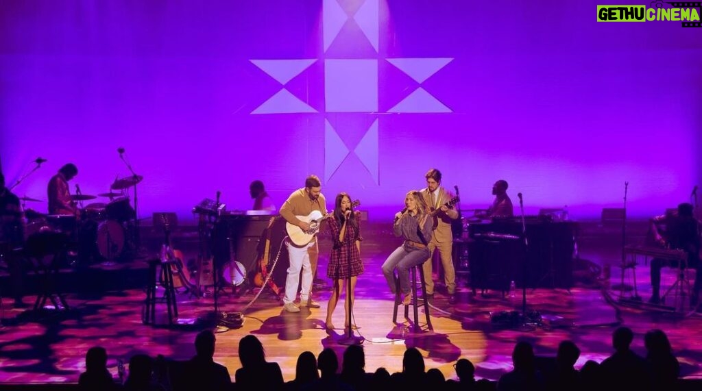 Kacey Musgraves Instagram - Starting this chapter in Nashville on @theryman’s hallowed ground is so meaningful to me. Last night’s “Deep Into The Well” album release show had me flooded with so much emotion I could barely sing at a certain point. Being that vulnerable in front of people isn’t super easy for me. Thank you for everyone who cried with me, helped make this record happen, and to those who are loving it. 🤍 Also. I partnered with @crcompact to ensure that for every single person that bought a ticket to the show a tree would be planted in Nashville. Thanks to you we’ll be planting 2,400 trees to give some roots back to the city as it continues to grow. Ryman Auditorium