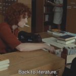 Kaia Gerber Instagram - four years ago, i started a book club. it became a place to have nuanced, interesting conversations with friends, authors, and activists. today, i’m so beyond thrilled to finally be giving it a life of its own. we are launching @libraryscience - a platform for sharing books, featuring new writers, hosting conversations with artists we admire - and continuing to build a community of people who are as excited about literature as i am. a very special shoutout to my literary co parent @alyssareeder, who spent countless hours alongside me with our noses in books, pouring a whole lot of love into this. we are so proud to share it with you. books have always been the great love of my life ♥️ reading is so sexy