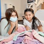 Kaia Gerber Instagram – What a treat!  @kaiagerber’s patient visit brought a magical blend of enchanting story time, Waldo hunts, joyful singing, a dash of Spiderman fun, and, most importantly, an abundance of heartwarming smiles. 😊📚💙 Thank you for Making March Matter and spreading joy to our young patients! #MakeMarchMatter Children’s Hospital Los Angeles