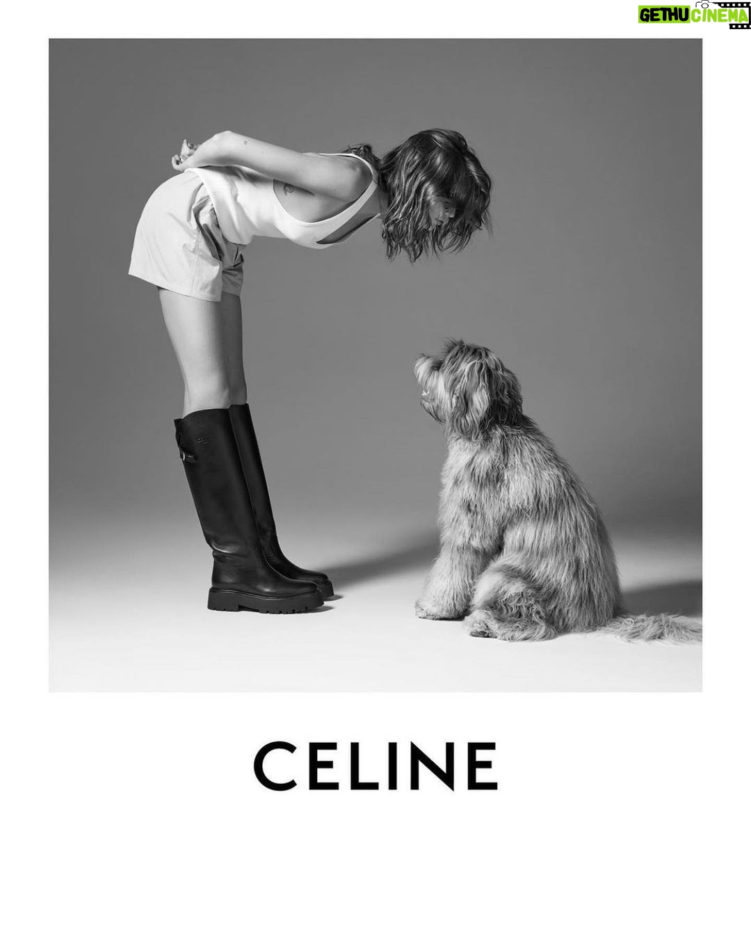 Kaia Gerber Instagram - @celine with elvis by #hedislimane 🖤