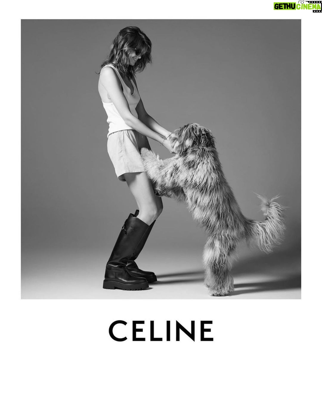 Kaia Gerber Instagram - @celine with elvis by #hedislimane 🖤