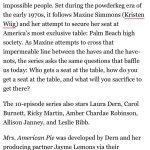 Kaia Gerber Instagram - mrs american pie! holy moly!!!!! humbled to get to work alongside some of my heroes 🥺 @lauradern @jaymelemons @abesylviamightyreal #kristenwiig (happy) crying!!!!