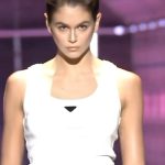 Kaia Gerber Instagram – opening prada @prada. 💛 thank you for the incredible honor of having me back #miucciaprada @rafsimons #olivierrizzo @ashleybrokaw. you all feel like family to me, and the gratitude I have had for all of you from the very beginning is immeasurable by words. from the bottom of my heart, thank you for this very special moment.