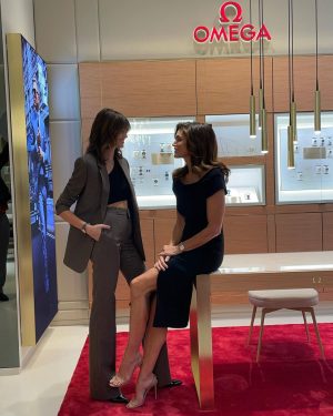 Kaia Gerber Instagram - best date ♥️ @cindycrawford @omega