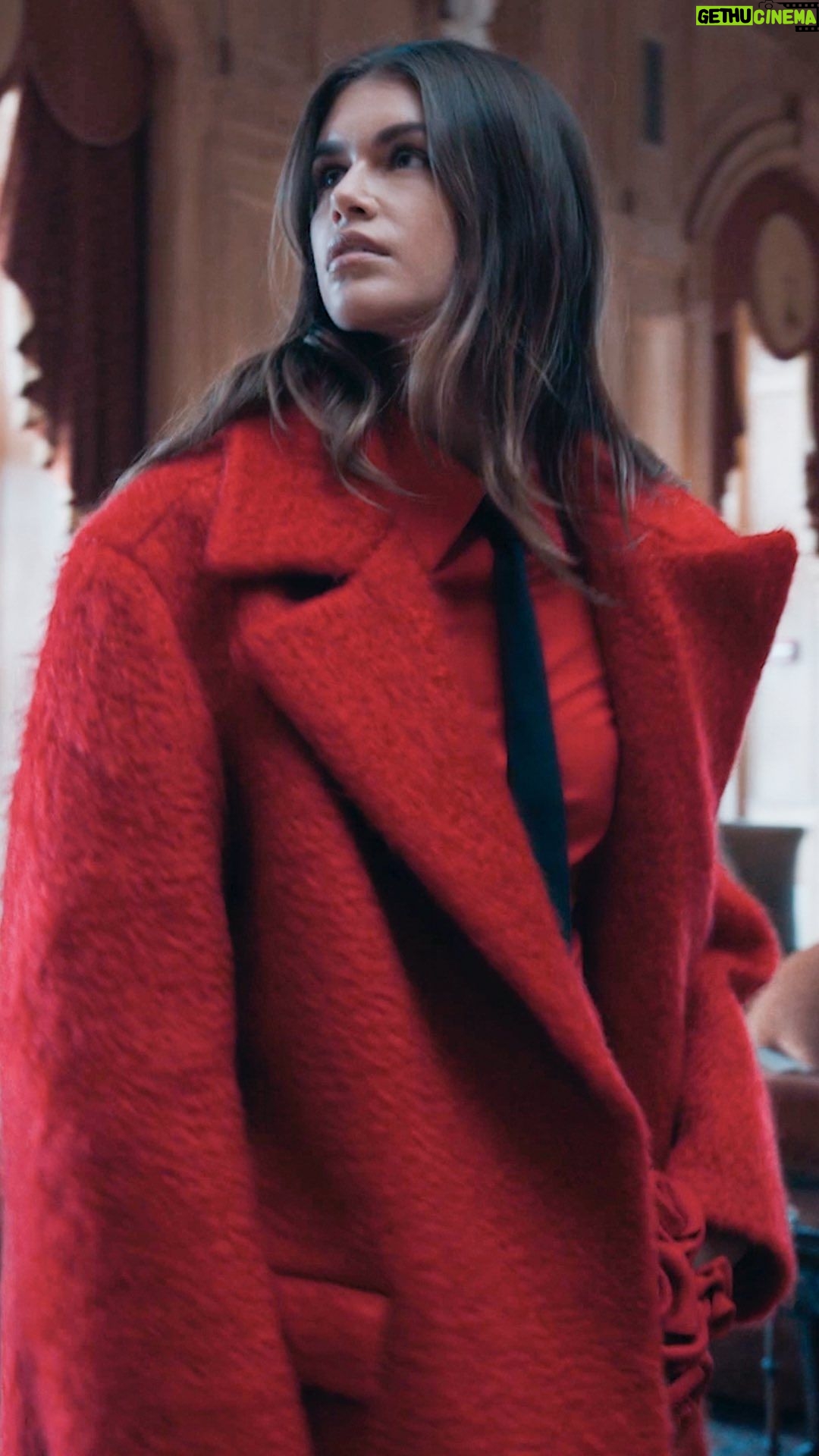 Kaia Gerber Instagram - @kaiagerber is the face of #ValentinoBlackTie. For the campaign, rules are subverted and replaced with a punk take on the everyday wardrobe. Delve into the full story and discover pieces like the mainstay #ValenTie and the latest #VALENTINOGARAVANI #Rockstud accessories. Creative Director: @pppiccioli Photographer: @stevenmeiselofficial Video Director: @nedrogers Art Director: @nameisriccardo Stylist: #JoeMcKenna Hair Stylist: @guidopalau Makeup Artist: @patmcgrathreal Manicurist: @jinsoonchoi Set Designer: @maryhoward_setdesign Music by: @jacklegstudio