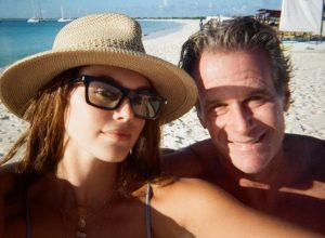 Kaia Gerber Instagram - happy birthday to my best friend, the reason I listen to the music I do, watch the movies I watch, and the person who showed me how to stay forever young. I love you dad ❤️