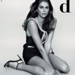 Kaia Gerber Instagram - cover of @drepubblicait by @alasdairmclellan ♥️ for my @celine family