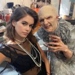 Kaia Gerber Instagram - spoiler alert… season finale of #ahstories is out on #fxonhulu! I wasn’t ready to say goodbye to Ruby… thank you to everyone who watched! & thank you @mrrpmurphy for bringing back our big happy twisted murder house family ❤️