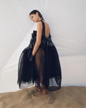 Kaia Gerber Instagram - @i_d @zoeghertner @alastairmckimm 🖤  a day in malibu