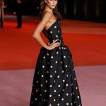 Kaia Gerber Instagram - @celine couture by hedi for the @academymuseum gala 🖤 and a very grateful girl #celinebyhedislimane