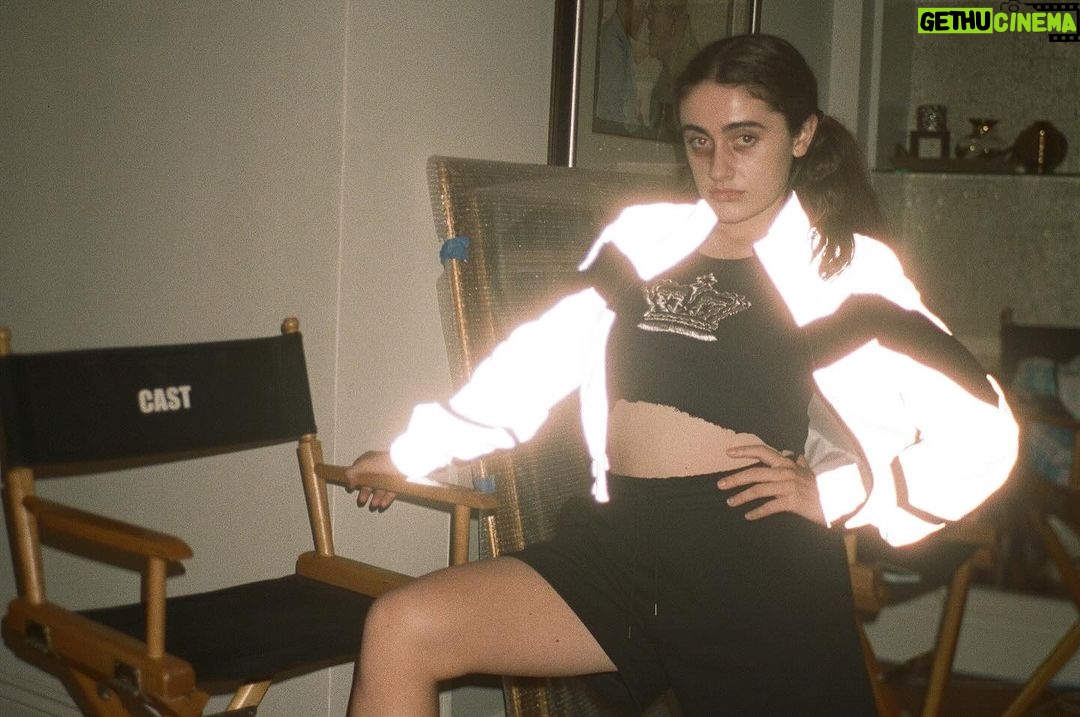 Kaia Gerber Instagram - i love these freaks & i love the union we are all so fortunate to be a part of. thanks for watching bottoms ♥️ here are some moments in between punching each other & counting our lucky stars we got to make this very special movie with these very special humans. our fearless leaders @emmmaseligman @treaclychild, thank you for dreaming this up in your beautiful and deranged minds. cinema!