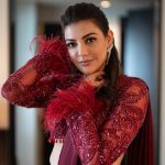 Kajal Aggarwal Instagram - I have a thing for gorgeous red sarees & @kalkifashion just gave me the ultimate slay with this masterpiece! ❤️ Thrilled to celebrate the grand opening of the 6th & largest ever KALKI Store in Banjara Hills, Hyderabad! It’s beautiful, you need to make a visit to witness it in person ✨ #KajalAggarwalxKALKI #KalkiFashion #kalkiinhyderabad