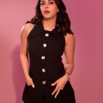 Kajal Aggarwal Instagram - 🖤 Outfit - @nikitamhaisalkar Shoes - @gucci Photographer - @kaasastudio Styling - @nkdivya14