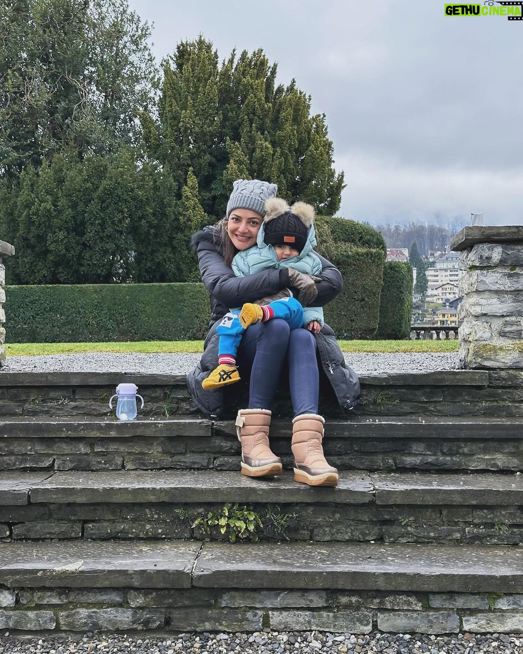 Kajal Aggarwal Instagram - Nothing could ever be more precious. Valentine forever 😍@neil_kitchlu ❤️🧿