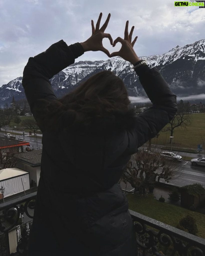 Kajal Aggarwal Instagram - Winterlaken ❄ Victoria-Jungfrau Grand Hotel & Spa, Interlaken