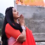 Kajal Raghwani Instagram - ।। जय श्री राम ।। ❤️ Thank you @krishnakumar2241994 for ths video 😃 #jaishreeram #🧿 #🙏