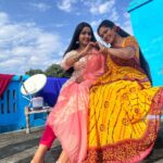 Kajal Raghwani Instagram - Missing you @rinkughosh_official ✨♥️🫶🧿☘️ My Laughing Partner 😘 See You Soon 😇