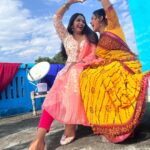 Kajal Raghwani Instagram - Missing you @rinkughosh_official ✨♥️🫶🧿☘️ My Laughing Partner 😘 See You Soon 😇