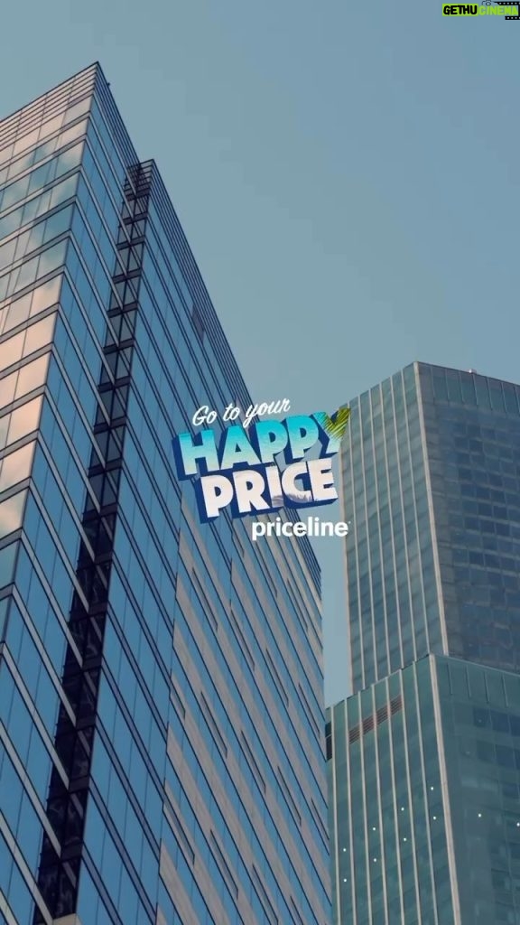 Kaley Cuoco Instagram - Work work work! See how I help my co workers get out of the office and to their happy places with @priceline ‘go to your happy price’ campaign! And spoiler alert if you stay till the credits , you can get a deal to YOUR happy place! #ad #sponsored