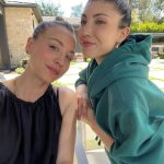 Kaley Cuoco Instagram - Happy happy happy to the best girl I know! @bricuoco you shine inside and out and everyone that you knows you ,loves you, but I love you the most!! Nothing makes me happier than being birthday twins. DT loves you forever!!! 🍰 💝 🎁 🎈 🎊 your world is about to explode! I’m so proud of you!