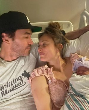 Kaley Cuoco Instagram - 💓 3-30-23 💓 Introducing, Matilda Carmine Richie Pelphrey, the new light of our lives! We are overjoyed and grateful for this little miracle 💓 Thank you to the doctors , nurses , family and friends who have helped us immensely over the last few days. We are blessed beyond belief 💗 @tommypelphrey didn’t think I could fall even more in love with you , but I did 💗