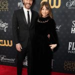 Kaley Cuoco Instagram - 🖤 @dior couture .. thank you for this super chic , delicious look! Thank you team for making this preggo feel perfect .. @bradgoreski @daniela_viviana @courthart1 @hairbymarilee .. perfect other half @tommypelphrey also wearing @dior 🖤 @criticschoice @shayjewelsco_ @anitakojewelry