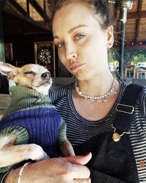 Kaley Cuoco Instagram - 🥹There are no words to describe our dearest little Kingy. He was the first dog @tommypelphrey and I rescued together and honestly the most special.
I saw him online shaking in a shelter in Atlanta while I was away in Germany , and asked the shelter to hold him because we just had to have him. A month later we were in Atlanta for Tom’s work, and we spent an entire day driving hours to go pick up King. It was ♥️ ! We did not have him nearly long enough. What started as a 6 pound , skinny , wouldn’t drink water , fur less, scared dog, turned into a chubby , hilarious , side plopping, eye kissing part of our family. The hardest part about adopting seniors with medical issues, is we truly don’t know how long we have. All I know is Kingy gave us the most joy over the last year in a half and we could not love him more. 🌈 to everyone that helped with Kingy’s journey along the way, thank you. I urge you to rescue your next best friend ❤️‍🩹 He has left his paw print on our family’s hearts forever 🐾