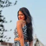Kalyani Anil Instagram - Don’t look at the caption,look at me😌🤍🦋 👗 @ashfab_by_lubina 📸 @_.vichuuuu_ Old Goa