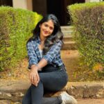 Kalyani Anil Instagram - 🤍🦋 📸 @namitha_merin_george 🫶🏻 Mar Ivanios College