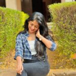 Kalyani Anil Instagram - 🤍🦋 📸 @namitha_merin_george 🫶🏻 Mar Ivanios College