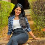 Kalyani Anil Instagram - 🤍🦋 📸 @namitha_merin_george 🫶🏻 Mar Ivanios College