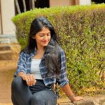 Kalyani Anil Instagram - 🤍🦋 📸 @namitha_merin_george 🫶🏻 Mar Ivanios College