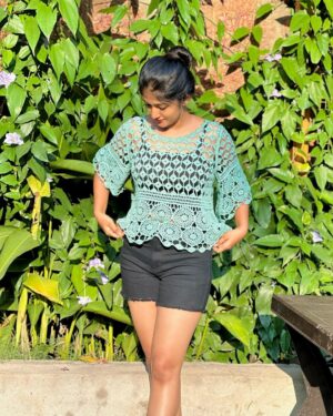 Kalyani Anil Instagram - The summer I turned pretty…..🌸🍂

I welcome all the upadeshi Chettans and Chechi’s 🙏🏻

📸 @_.swathy_saji._ ♥️