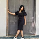 Kalyani Anil Instagram - Association Day Done🖤🫶🏻 📸 @_.swathy_saji._ #ivanios #college Mar Ivanios College