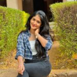 Kalyani Anil Instagram - 🤍🦋 📸 @namitha_merin_george 🫶🏻 Mar Ivanios College