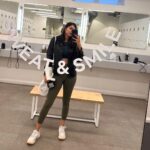 Kalyani Priyadarshan Instagram - Highlights from an incredibly short trip to London : Pic 1 - Did you even go to London if you didn’t take a photo in front of a phone booth? Pic 2,3- watched @bttfmusical and I highly recommend it! (especially if you’re a fan of the movies) Pic 4 - mandatory meal @nobuoldparklane Pic 5 - when I travel I often try out popular gym classes in the city (it’s fun plus you feel less guilty later) @psyclelondon Pic 6 - Art installation @ charring cross Pic 7 - I was honestly a bit underwhelmed by the Tower Bridge ngl Pig 8 - me realizing I’ll need every bit of that 59kg luggage allowance Pic 9 - stayed at @hotelmarylebone and I have to say it was THE BEST experience and I’d never stay anywhere else again. Pic 10 - felt cute, can’t delete later. @lissylakshmi London, United Kingdom