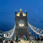 Kalyani Priyadarshan Instagram - Highlights from an incredibly short trip to London : Pic 1 - Did you even go to London if you didn’t take a photo in front of a phone booth? Pic 2,3- watched @bttfmusical and I highly recommend it! (especially if you’re a fan of the movies) Pic 4 - mandatory meal @nobuoldparklane Pic 5 - when I travel I often try out popular gym classes in the city (it’s fun plus you feel less guilty later) @psyclelondon Pic 6 - Art installation @ charring cross Pic 7 - I was honestly a bit underwhelmed by the Tower Bridge ngl Pig 8 - me realizing I’ll need every bit of that 59kg luggage allowance Pic 9 - stayed at @hotelmarylebone and I have to say it was THE BEST experience and I’d never stay anywhere else again. Pic 10 - felt cute, can’t delete later. @lissylakshmi London, United Kingdom