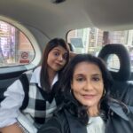 Kalyani Priyadarshan Instagram - Highlights from an incredibly short trip to London : Pic 1 - Did you even go to London if you didn’t take a photo in front of a phone booth? Pic 2,3- watched @bttfmusical and I highly recommend it! (especially if you’re a fan of the movies) Pic 4 - mandatory meal @nobuoldparklane Pic 5 - when I travel I often try out popular gym classes in the city (it’s fun plus you feel less guilty later) @psyclelondon Pic 6 - Art installation @ charring cross Pic 7 - I was honestly a bit underwhelmed by the Tower Bridge ngl Pig 8 - me realizing I’ll need every bit of that 59kg luggage allowance Pic 9 - stayed at @hotelmarylebone and I have to say it was THE BEST experience and I’d never stay anywhere else again. Pic 10 - felt cute, can’t delete later. @lissylakshmi London, United Kingdom