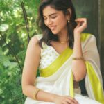 Kalyani Priyadarshan Instagram - Thiruvonam 2023 🥰🌼 #happyonam