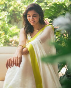 Kalyani Priyadarshan Instagram - Thiruvonam 2023 🥰🌼
#happyonam