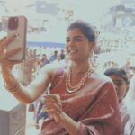 Kalyani Priyadarshan Instagram – Hey Wayanad, your love filled my energy tank to the brim.. Thank you guys.. my heart is full.. ❤️

Throughout my time there, my mind was singing 
സ്വർഗ്ഗത്തിലോ നമ്മൾ സ്വപ്നത്തിലോ 😉

@yesbharathweddingcollections #Wayanad