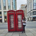 Kalyani Priyadarshan Instagram - Highlights from an incredibly short trip to London : Pic 1 - Did you even go to London if you didn’t take a photo in front of a phone booth? Pic 2,3- watched @bttfmusical and I highly recommend it! (especially if you’re a fan of the movies) Pic 4 - mandatory meal @nobuoldparklane Pic 5 - when I travel I often try out popular gym classes in the city (it’s fun plus you feel less guilty later) @psyclelondon Pic 6 - Art installation @ charring cross Pic 7 - I was honestly a bit underwhelmed by the Tower Bridge ngl Pig 8 - me realizing I’ll need every bit of that 59kg luggage allowance Pic 9 - stayed at @hotelmarylebone and I have to say it was THE BEST experience and I’d never stay anywhere else again. Pic 10 - felt cute, can’t delete later. @lissylakshmi London, United Kingdom