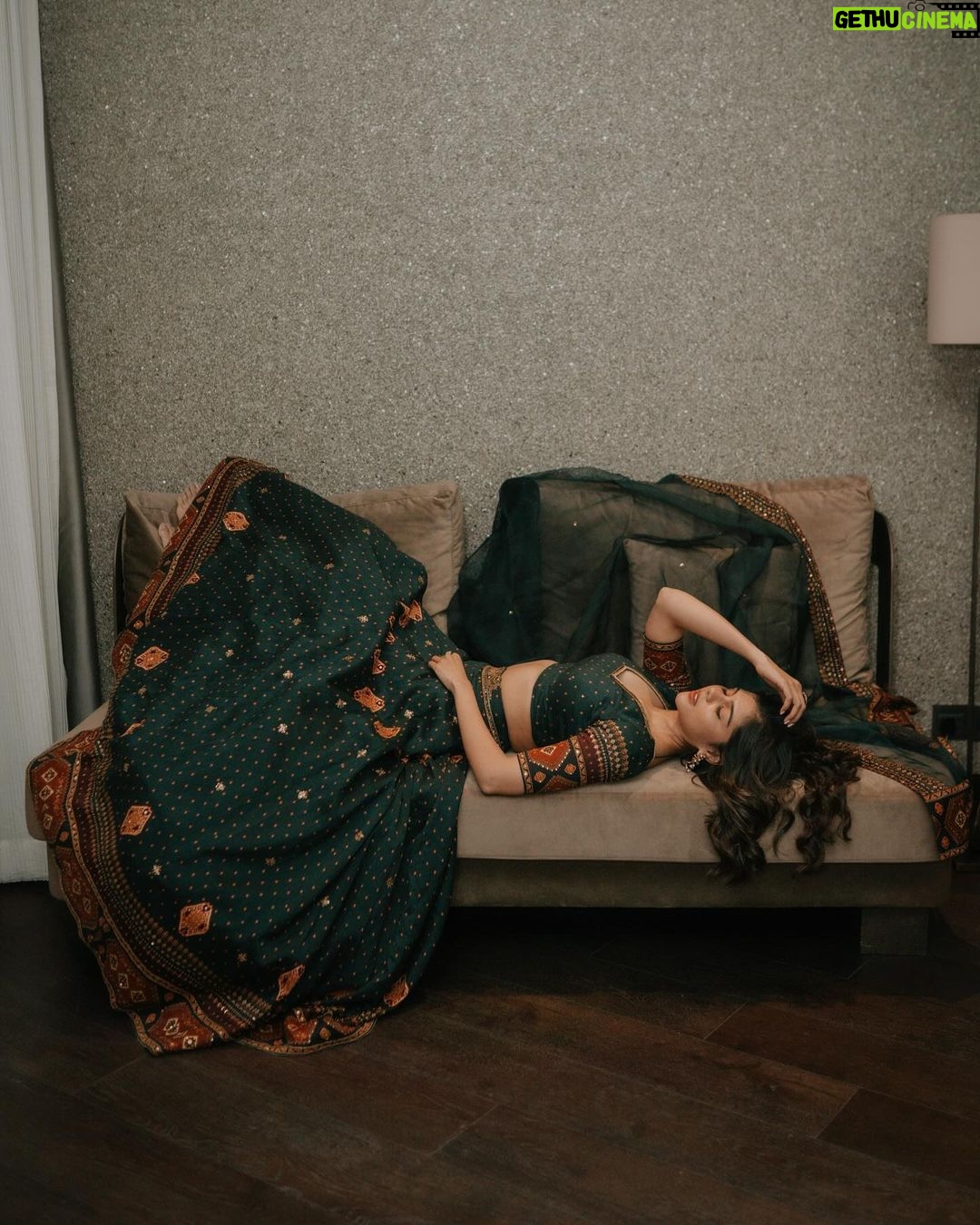 Kalyani Priyadarshan Instagram - Couch potato by night ⚡️