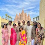 Kalyani Priyadarshan Instagram - Fragments of an unforgettable week that I kinda wish never ended 🙃🥰♥️… @harshwedskanchan #belikewater (PS : you know it was a great wedding when you have little to no usable photos with the actual bride and groom) Abu Dhabi, United Arab Emirates