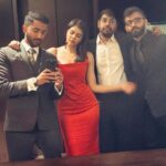 Kalyani Priyadarshan Instagram - Fragments of an unforgettable week that I kinda wish never ended 🙃🥰♥️… @harshwedskanchan #belikewater (PS : you know it was a great wedding when you have little to no usable photos with the actual bride and groom) Abu Dhabi, United Arab Emirates