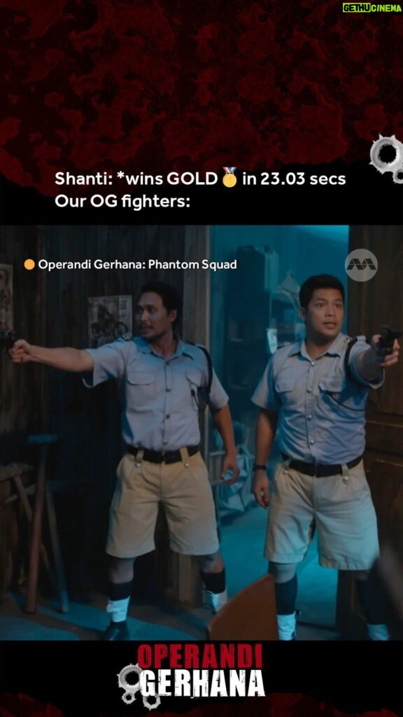 Kamal Adli Instagram - Our Operandi Gerhana fighters aka Omar & Yusof are on fire! 🔥💯 Comment below what else you think can be done in 23.03secs... besides winning a Gold medal at the Asian Games and catching all the bad guys! 🚨💥 ➡️ Catch the action-packed #OperandiGerhana on mewatch for FREE now: go.mediacorp.sg/operandigerhana_ep1 #mediacorpOperandiGerhana #PhantomSquad