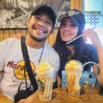 Kamal Adli Instagram - I love u sayang ❤ #masihpengantinbaru #maafkamisweet #kamikuatmakan #isterisayacantik #isterisayasuruhpostsecondpic #sayasuamidiaisteri #KAMIrasakamicute