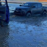 Kamal Adli Instagram - Al kisah ptg tadi.. niat hati nk try la test power truck yg lama tak di try ni sbb membe ckp boleh guna jalan pantai pegi beli keropok.. masukla ke pantai dengan riang dan sombongnya.. kereta ku pacu menyusuri pantai angin sepoi2 bahasa melayu terkena di bibit2 kulit wajah ku dan rakanku..aahh indahnyaa hidup ini.. ku terus memandu sehingga hujung pantai sambil membuat DONUT satu round.. masuk round ke dua DONUT ku menjadi badak berendam termasuk dalam lumpur makaih malunyaaaaaaaa.. inilah kisah ku.. tq utk abang2 triton semua! Selamat! Kuantan