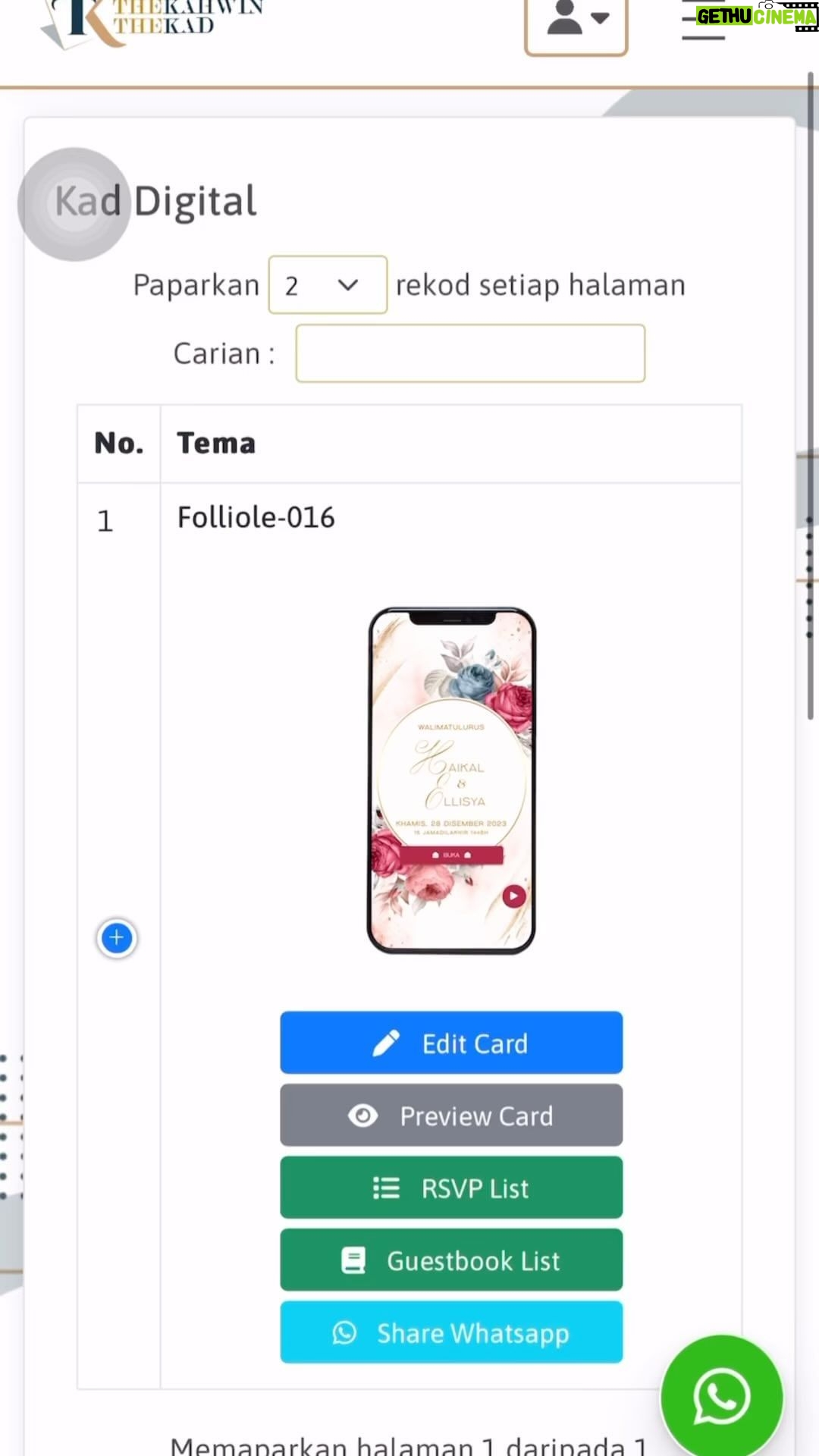 Kamal Adli Instagram - NEW FEATURES !!! 🔥🔥🔥 Ya, kami sentiasa mendengar anda. Kini anda tidak perlu risau anda sudah boleh edit bila-bila masa dan juga edit font mengikut pada kesukaan anda. 🌷 Kami sentiasa memastikan semua pelanggan thekahwin.my suka dengan sistem yang kami hasilkan.! 🫡 Kalau anda suka dengan features baru ni, jom tag kawan2 atau sedara anda yang nak berkahwin.!! 🤝 Jom layari www.thekahwin.my Follow @thekahwin.my 🫰🏻🌷❤️